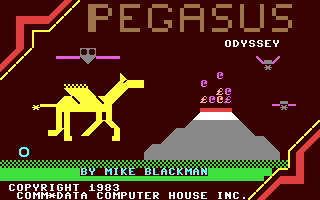 Pegasus Odyssey Title Screen